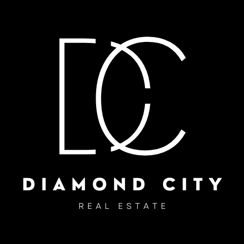 Diamond city real estate logo